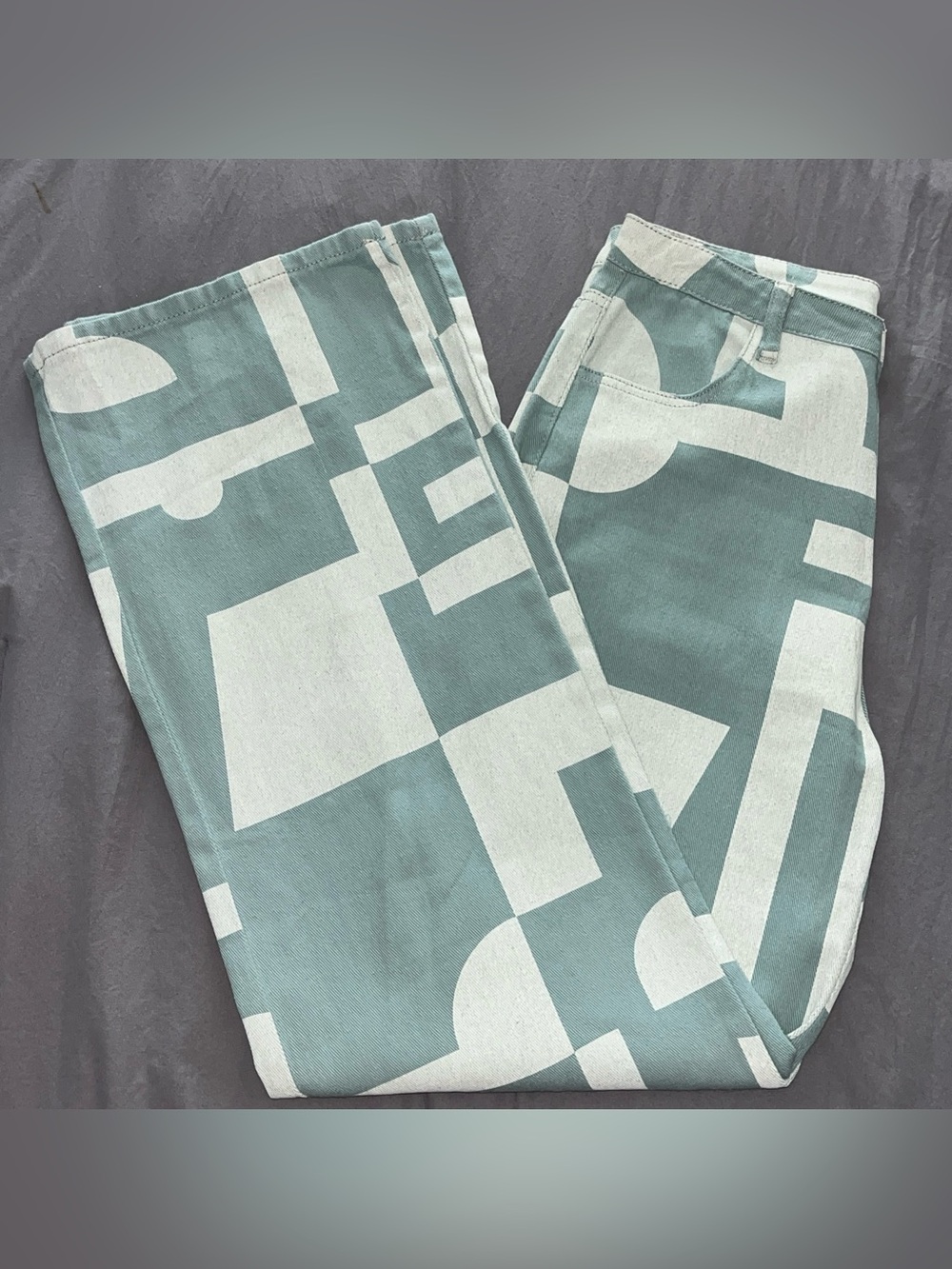Boutique Women's Geometric Print Jeans